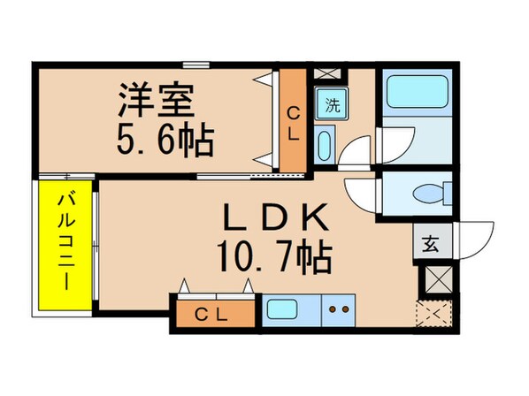 ８８．FUTAKOTAMAGAWAの物件間取画像